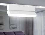 Светильник светодиодный трековый для шинопровода Magnetic Ultra Slim GV1483 WH белый IP20 10W 4200K 48V 230*26*80