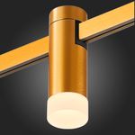 ST812.206.03 Магнитный трековый светильник FARM Золотистый LED 1*3W 3000K 93Lm Ra90 120 IP20 D29xH90 24V