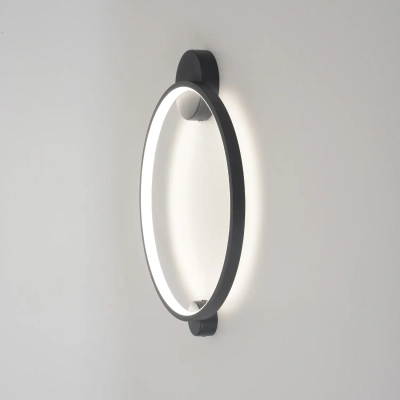 Бра Crystal Lux REAL AP18W LED BLACK 2791/418