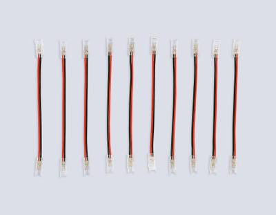 Соединитель гибкий двухсторонний COB 12/24V для лент 5mm GS7885 (2 конт.) (10шт. в комплекте)