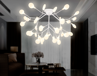 Потолочная люстра TR3018/36 WH/FR белый/матовый G4/36 max 20W D920*480 (лампы LED G4 1.5W 4200K в комплекте)