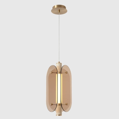 Светильник подвесной Crystal Lux AMARILLO SP18W LED BRASS 0120/218