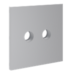 VLS001616 Накладка для розетки телевизионной оконечной TV+SAT, S70 (серый). (ТМ Maytoni)