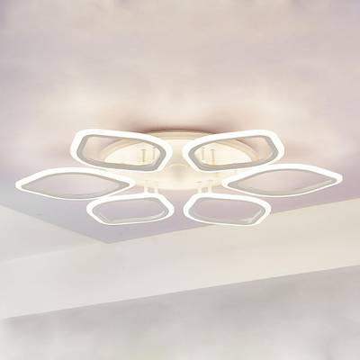 Citilux Ромби Смарт CL236A160E RGB Умная люстра Белая