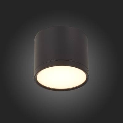 ST113.432.09 Светильник потолочный Черный LED 1*9W 3000K 702Lm Ra&gt;80 120° IP20 D88xH75 170-240V