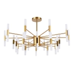 Люстра на штанге Arte Lamp Ramona A7410PL-40PB, 40хG4