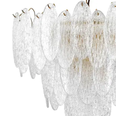 799092 Люстра RETRO 9х8W (led) E14 ЗОЛОТО/ПРОЗРАЧНЫЙ Lightstar