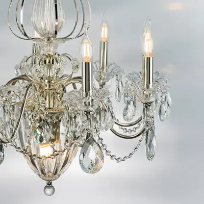 790114 Люстра SCHON 11х60W E14 Silver Lightstar