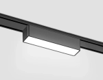 Светильник светодиодный трековый для шинопровода Magnetic Ultra Slim GV1443 BK черный IP20 5W 4200K 48V 122*26*24
