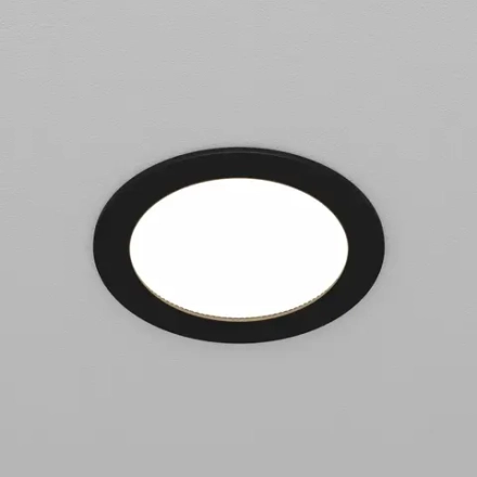 Встраиваемый светильник Орб / Orb 1*GX53 12 Вт IP44, DL130-GX53-B. TM Maytoni