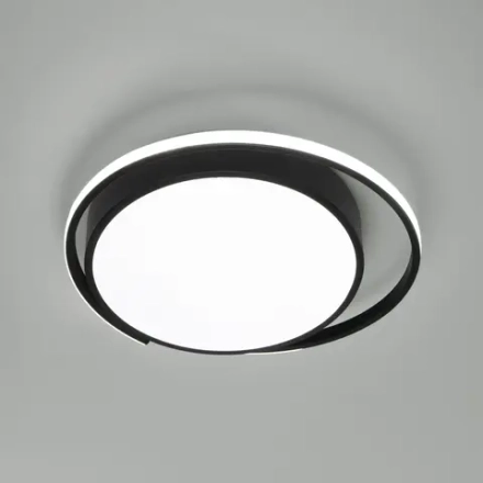 Потолочный светодиодный светильник 90251/1 черный, LED