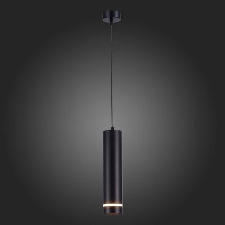 ST115.443.12 Светильник подвесной Черный LED 1*12W 4000K 936Lm Ra&gt;90 120° IP20 D80xH300 165-265V