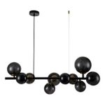 Подвесной светильник Indigo 11018/10P Black, 10хG9