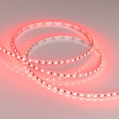 Лента RT-G120-5mm 24V RGB (7.5 W/m, IP20, 3838, 5m) (Arlight, узкая)