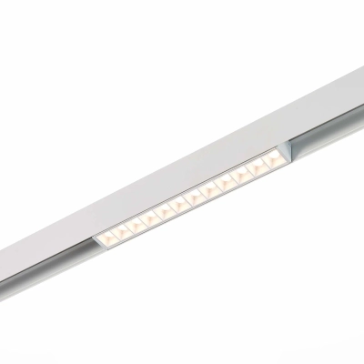 ST361.536.12 Магнитный трековый светильник белый LED 1*12W 3000K 1 009Lm Ra>80 36° IP20 L222xW22xH44 48V
