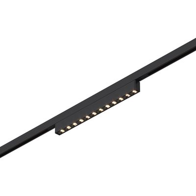 ST666.446.10 Магнитный трековый светильник Черный LED 1*10W 4000K 430Lm Ra>90  IP20 L196xW10xH18 24V