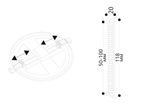 Встраиваемый светильник Arte Lamp MESURA A7972PL-1WH, LED