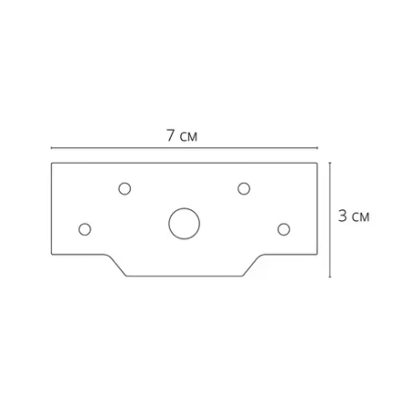 Заглушка для профиля Arte Lamp OPTIMA-ACCESSORIES A721005E