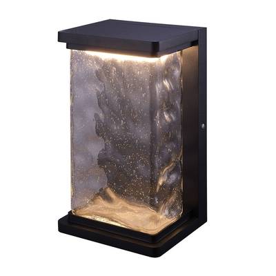 Уличный настенный светильник Arte Lamp ATLANTIS A2313AL-1BK, 1хLED