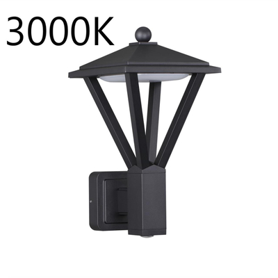 6655/15WL3 NATURE ODL25 673 черный/металл Уличный настенный светильник IP54 LED 15W (12W SMD LED + 3W COB LED) 3000K AC85-265V BEARITZ