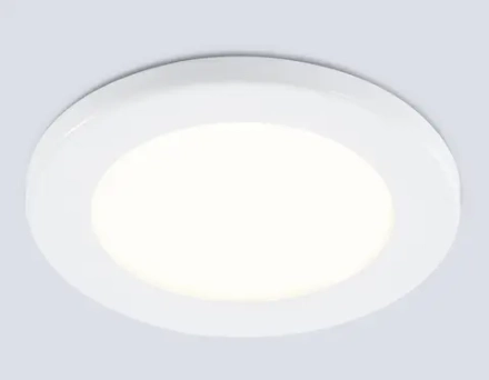 Светильник встраиваемый TN6630 WH белый IP44 GX53 D100*60