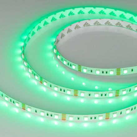 Светодиодная лента RT-B60-10mm 12V RGB (14.4 W/m, IP20, 5060, 5m) (Arlight, Открытый)