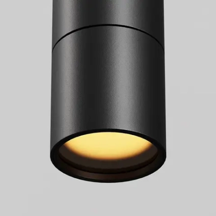 Уличный трековый подвесной светильник Фокус / Focus Led Elasity IP 3000К 8Вт 38° черный, O-TR01-1-P-8WB3K. TM Maytoni