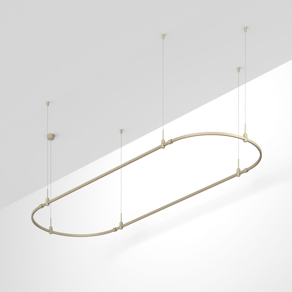 Основание ART-APRIORI-OVAL-HANG-3000x1000 (OG) (Arlight, IP20 Металл, 3 года)