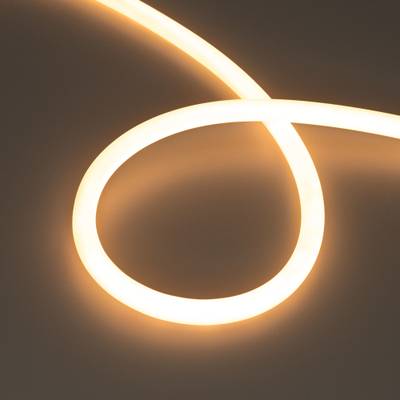 Светодиодная лента герметичная MOONLIGHT-TOP-M560-D13mm 24V Warm2300 360deg (8.6 W/m, IP65, 5m, wire x1) (Arlight, Вывод кабеля прямой)
