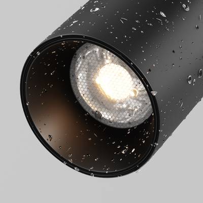 Уличный трековый светильник Focus Led Exility IP 3000К 15Вт 36° черный O-TR02-1-S-15WB3K. TM Maytoni