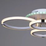 06319-3.3-04 WH+CR (RGB) светильник потолочный Reluce, LED
