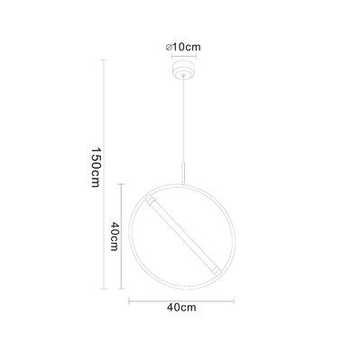 Подвесной светильник Arte lamp DOLORES A2565SP-1BK, 1хLED