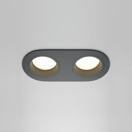 Встраиваемый светильник Share 2xGU10 10Вт DL126-02-GU10-B. TM Maytoni