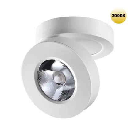 359409 OVER NT24 422 белый Светильник накладной/встраиваемый IP20 LED 5W 220V 3000K 240Лм GRODA