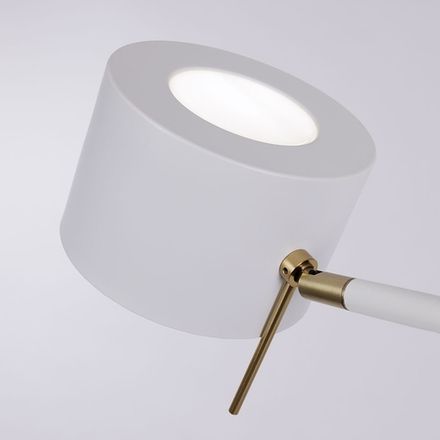 Торшер Arte Lamp SEBASTIAN A7051PN-1WH, 1хE14