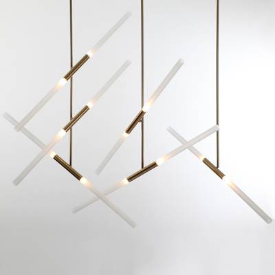 4306/6 HIGHTECH ODL22 295 золото Потолочный светильник IP20 G9 6*40W SOHO