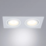 Точечный встраиваемый светильник Arte Lamp TARF A2168PL-2WH, 2хGU10