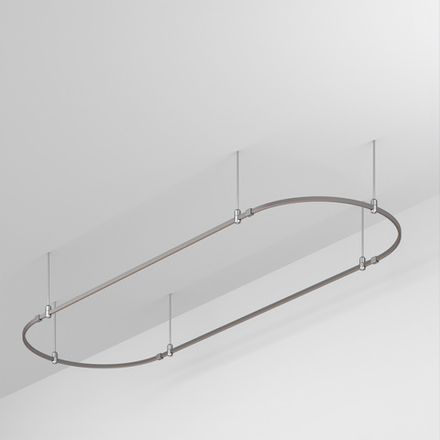 Основание ART-APRIORI-OVAL-ROD-800-3000x1000 (TN) (Arlight, IP20 Металл, 3 года)