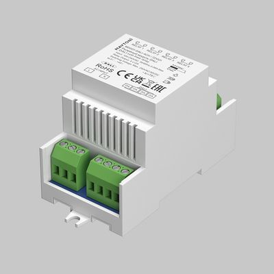 Релейный модуль DALI DT7 четырёхканальный 4x12A DIN, 721021. TM Maytoni