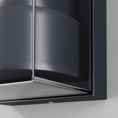 Настенный светильник (бра) Conf E27x1, IP65, O450WL-01GF. TM Maytoni