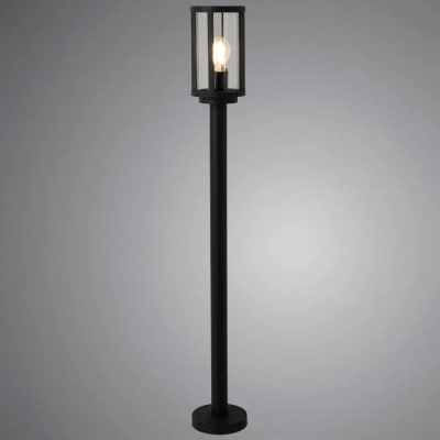 Парковый светильник Arte Lamp TORONTO A1036PA-1BK, 1хE27