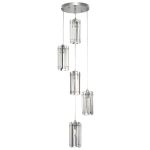 Citilux Джейн CL306051 Хрустальный подвесной светильник Хром