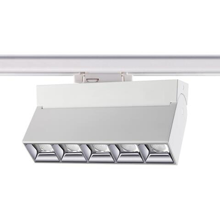 358667 PORT NT21 318 белый Трехфазный трековый светодиодный светильник IP33 LED 4000K 25W 110-265V EOS