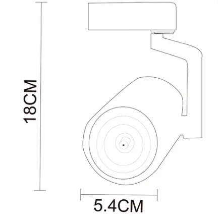Трековый светильник Arte Lamp TRACCIA A2310PL-1WH, LED