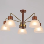 IL0286-5C-79 BR светильник потолочный ILLUMICO, E27х5