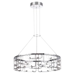 7059/44L HIGHTECH ODL26 287 светильник нерж/сталь хром IP20 LED 44W 3960Лм 3000K 220V ZAHA