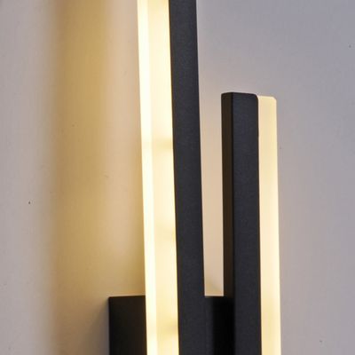 86233-9.2-001U LED2Х8W BK светильник настенный