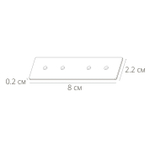 Коннектор прямой для магнитного шинопровода Arte Lamp LINEA-ACCESSORIES A480506