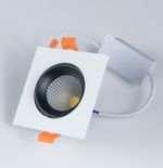 Citilux Альфа CLD001KNW4 LED Встраиваемый светильник Белый Чёрный