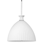 810020 Подвес AGOLA 1х40W E14 ХРОМ/БЕЛЫЙ Lightstar
